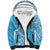 Hawaii Summer Sherpa Hoodie Mix Polynesian Light Blue LT6 Unisex Blue - Polynesian Pride