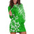 Hawaii Summer Hoodie Dress Mix Polynesian Green LT6 Green - Polynesian Pride