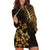 Hawaii Summer Hoodie Dress Mix Polynesian Gold LT6 Gold - Polynesian Pride