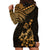 Hawaii Summer Hoodie Dress Mix Polynesian Gold LT6 - Polynesian Pride