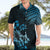 Hawaii Summer Hawaiian Shirt Mix Polynesian Black-Blue LT6 - Polynesian Pride