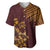 Hawaii Summer Baseball Jersey Mix Polynesian Brown LT6 Brown - Polynesian Pride