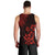 Hawaii Summer Men Tank Top Mix Polynesian Black-Red LT6 - Polynesian Pride