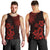 Hawaii Summer Men Tank Top Mix Polynesian Black-Red LT6 - Polynesian Pride