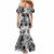 Polynesian Sea Turtle Mermaid Dress Tribal Black LT6 - Polynesian Pride