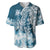 Polynesian Sea Turtle Baseball Jersey Tribal Blue LT6 Blue - Polynesian Pride