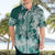 Polynesian Sea Turtle Hawaiian Shirt Tribal Green LT6 - Polynesian Pride