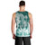 Polynesian Sea Turtle Men Tank Top Tribal Green LT6 - Polynesian Pride