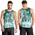 Polynesian Sea Turtle Men Tank Top Tribal Green LT6 - Polynesian Pride