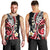 Plumeria Polynesian Men Tank Top Trending Red LT6 - Polynesian Pride