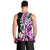 Plumeria Polynesian Men Tank Top Trending Pink LT6 - Polynesian Pride