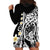 Plumeria Polynesian Hoodie Dress Trending Black LT6 - Polynesian Pride