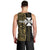 Custom Wallis and Futuna Men Tank Top Polynesian Tribal Gold LT6 - Polynesian Pride