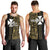 Custom Wallis and Futuna Men Tank Top Polynesian Tribal Gold LT6 - Polynesian Pride