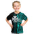 Custom Wallis and Futuna Kid T Shirt Polynesian Tribal Green LT6 Green - Polynesian Pride