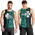 Custom Wallis and Futuna Men Tank Top Polynesian Tribal Green LT6 - Polynesian Pride