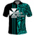 Custom Wallis and Futuna Polo Shirt Polynesian Tribal Green LT6 Green - Polynesian Pride