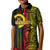 Custom Vanuatu Kid Polo Shirt Polynesian Tribal LT6 Kid Black - Polynesian Pride