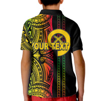 Custom Vanuatu Kid Polo Shirt Polynesian Tribal LT6 - Polynesian Pride
