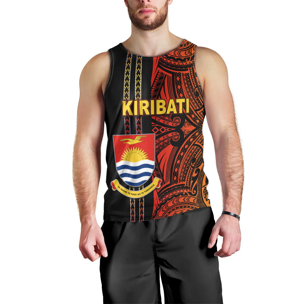 Custom Kiribati Men Tank Top Polynesian Tribal LT6 - Polynesian Pride
