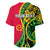 (Custom Personalised) Vanuatu Baseball Jersey Polynesian Patterns LT6 - Polynesian Pride