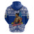 Custom Samoa Pride Hoodie Tribal Patterns Blue LT6 - Polynesian Pride