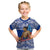 (Custom Personalised) Samoa Pride Kid T Shirt Tribal Patterns Blue LT6 Blue - Polynesian Pride