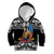 (Custom Personalised) Samoa Pride Kid Hoodie Tribal Patterns Black LT6 Black - Polynesian Pride