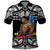 Custom Samoa Pride Polo Shirt Tribal Patterns Black LT6 Black - Polynesian Pride