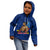 (Custom Personalised) Samoa Pride Kid Hoodie Simple Blue Style LT6 - Polynesian Pride