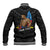 (Custom Personalised) Samoa Pride Baseball Jacket Simple Black Style LT6 - Polynesian Pride