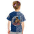 (Custom Personalised) Samoa Pride Kid T Shirt Polynesian Patterns Blue LT6 - Polynesian Pride