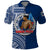 Custom Samoa Pride Polo Shirt Polynesian Patterns Blue LT6 Blue - Polynesian Pride