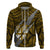 Polynesian Fiji Hoodie with Coat of Arms Claws Style Gold LT6 - Polynesian Pride