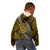 Polynesian Fiji Kid Hoodie with Coat Of Arms Claws Style - Gold LT6 - Polynesian Pride