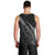 Polynesian Samoa Men Tank Top with Coat Of Arms Claws Style - Black LT6 - Polynesian Pride