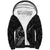 Polynesian Samoa Sherpa Hoodie with Coat Of Arms Claws Style - Black LT6 Unisex Black - Polynesian Pride