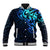 Matariki New Zealand Baseball Jacket Maori New Year Galaxy Sky Blue LT6 Unisex blue - Polynesian Pride