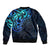 Matariki New Zealand Bomber Jacket Maori New Year Galaxy Sky Blue LT6 - Polynesian Pride