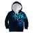 Matariki New Zealand Kid Hoodie Maori New Year Galaxy Sky Blue LT6 Hoodie blue - Polynesian Pride