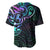 Matariki New Zealand Baseball Jersey Maori New Year Galaxy Sky Green LT6 - Polynesian Pride