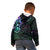 Matariki New Zealand Kid Hoodie Maori New Year Galaxy Sky Green LT6 - Polynesian Pride