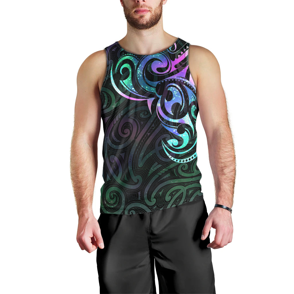Matariki New Zealand Men Tank Top Maori New Year Galaxy Sky Green LT6 - Polynesian Pride