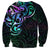 Matariki New Zealand Sweatshirt Maori New Year Galaxy Sky Green LT6 - Polynesian Pride