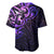 New Zealand Baseball Jersey Maori Matariki Galaxy Sky Purple LT6 - Polynesian Pride