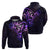 New Zealand Hoodie Maori Matariki Galaxy Sky Purple LT6 - Polynesian Pride