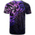 New Zealand T Shirt Maori Matariki Galaxy Sky Purple LT6 - Polynesian Pride