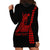 Custom Hawaii Hoodie Dress King Kamehameha Day - Red LT6 - Polynesian Pride