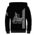 Custom Hawaii Sherpa Hoodie King Kamehameha Day - White LT6 - Polynesian Pride