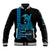 Custom Hawaii Baseball Jacket King Kamehameha Day - Blue LT6 Unisex Blue - Polynesian Pride
